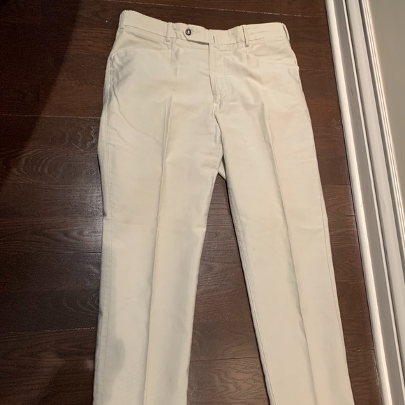 Men's Incotex 100% cotton casual pant - Picture 5 of 8